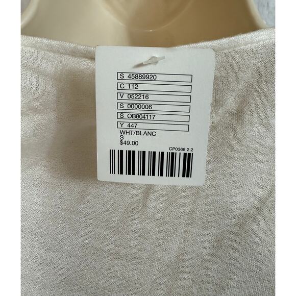 NWT Urban Outfitters Peasant Blouse Tie Front Blue Smocking / Embroidery Boho Sm - Picture 6 of 11